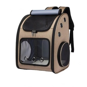 BSCI Factory Breathable <b>Cat</b> Bag Pet <b>Backpack</b> Outside Portable Transparent Space Capsule <b>Backpack</b> Pet Carrier Bag - Product Image 1