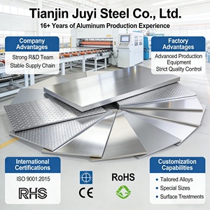 Tôles en alliage d'aluminium (5083/2024/7075/<span class=keywords><strong>6061</strong></span>/6063/5052/1100/1050/1060/5754/1070/3003 T6) durables et anticorrosion pour sols de bâtiment - Product Image 5