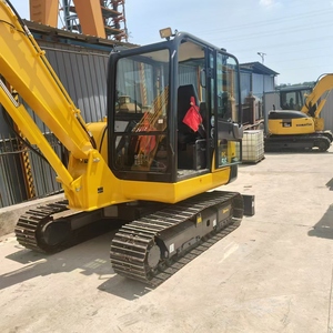 Mini excavatrices d'occasion Excavatrice Komatsu Pc56 en bon état pc 70 60 55 56 90 excavatrices Komatsu en Chine à vendre - Product Image 5