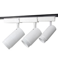 Aouerdu — lampe sur rail à Led Cob avec zoom, 20w, Zoomable, éclairage Cob