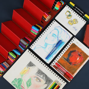 GXIN P019T7 fabrika doğrudan tedarik seti de arte 86 parça sanat kiti çocuklar çizim çocuklar için DIY eğitim ekran kutusu sanat seti - Product Image 4