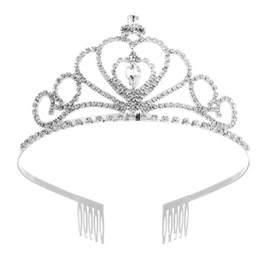 Couronne en strass <span class=keywords><strong>de</strong></span> luxe faite à la main, couronne en cristal, diadème, couronne <span class=keywords><strong>de</strong></span> mariage, couronne <span class=keywords><strong>de</strong></span> mariée avec peignes, <span class=keywords><strong>reine</strong></span>, princesse, diadèmes - Product Image 5