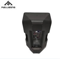 Haut-parleur DSP actif extérieur professionnel de 15 pouces en plastique haute puissance pour une utilisation audio Stage Pro