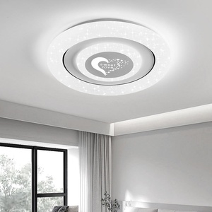 โคมไฟติดเพดานห้องนอนห้องนอนต้นแบบใหม่สไตล์อัจฉริยะบรรยากาศทันสมัยเรียบง่ายโคมไฟ LED ติดเพดานสำหรับคนดังทางอินเทอร์เน็ต - Product Image 4