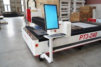 Machine de découpe laser à fibre industrielle de puissance élevée pour tubes et tôles métalliques avec découpe latérale servo, fournie directement par l'usine