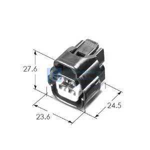 MG641101-5 4 Pin siyah KET otomotiv kablosu kablo demeti konnektörleri