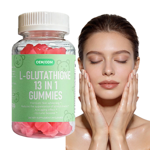 OEM ODM Güzellik Ürünleri Cilt Destek Formülü L-Glutatyon Jelibon Şekerleme Hyaluronik Asit Kolajen C Vitamini Vegan Şekersiz Helal - Product Image 1