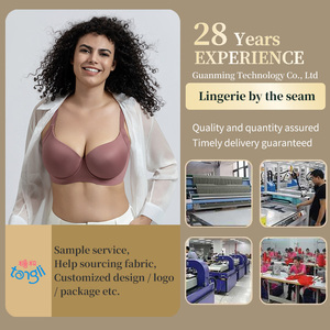 Wmtangli cộng với kích thước liền mạch <span class=keywords><strong>Minimizer</strong></span> Áo ngực bảo hiểm đầy đủ đẩy lên bên làm mịn chống chảy xệ hỗ trợ cho cô gái busty - Product Image 6