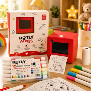 Jouet IA 2026 : Imprimante <span class=keywords><strong>photo</strong></span> à commande vocale, marqueurs 12 couleurs, papier thermique – Cadeau d'anniversaire intelligent pour filles - Product Image 4