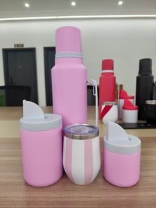 Set de Termo de 25 oz y Mate de 8 oz, 1.0L 1.3L, Botella de Agua de Acero Inoxidable, Set de Mate, Taza Reutilizable Personalizada - Product Image 4