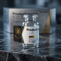 Boîte en papier cosmétique personnalisée VS-305, emballage pour flacon de 3 ml, étiquette et hologramme pour flacon de 3 ml de peptide