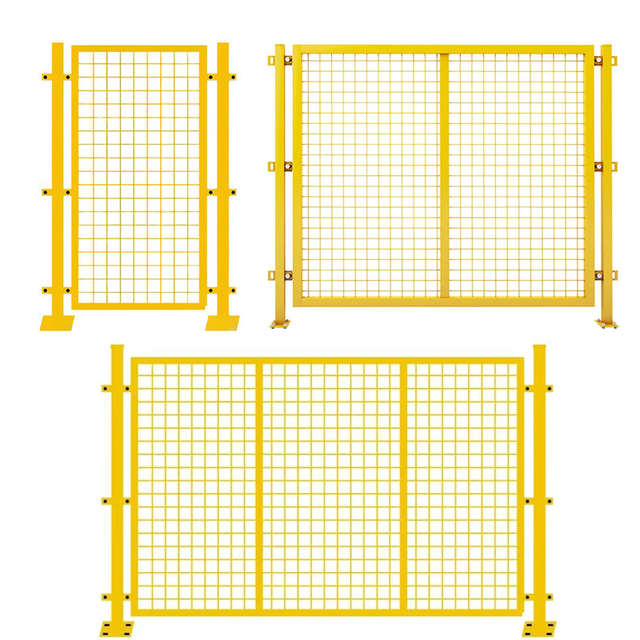 Customization Movable Warehouse Safety Fence Metal Fence Panel Protection Workshop Partition Network for Machine Guarding