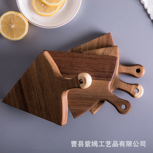 Ensemble de plateaux de service en bois, couleur unie, pour petit-déjeuner, pâtes, gâteaux, usage hôtelier - Product Image 4