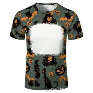 Nova Camiseta Masculina de Manga Curta Solta para Feriados, com Bordado e Estampa por Sublimação, em Poliéster/Algodão, de Secagem Rápida - Product Image 6