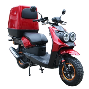 Hot Selling Good Quality Takeaway Hot Food Pizza Delivery Box 150cc Powered Gas Scooters 4 Stroke Fuel Motorcycles