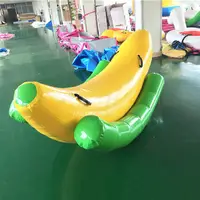 Satu Tabung Inflatable Air Jungkat-jungkit Rocker/Mengambang Kursi untuk Permainan Taman Air