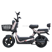 Vélo électrique urbain 14 pouces de fabrication chinoise, moteur arrière 400W, batterie au plomb intégrée 48V/60V/72V, pour utilisation en ville intelligente