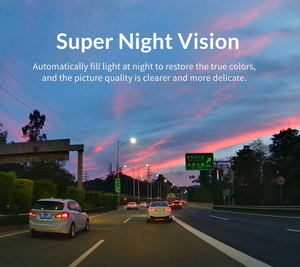 Boîte noire de <span class=keywords><strong>voiture</strong></span> à double objectif 1080P*2 avec vision nocturne, enregistrement en boucle et capteur G pour <span class=keywords><strong>voiture</strong></span>, compatible GoLook/WayCam - Product Image 3