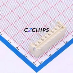 HCZZ0596-8 Wire-to-Board Pin Header SMD,P=3.96mm Connector 1x8P 3.96mm Vertical Mount VH - Product Image 2