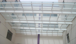 Kết cấu thép xây dựng với bền Skylight Retractable Tempered Glass mái - Product Image 6