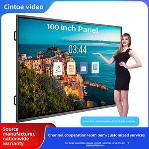 Tablette interactive tout-en-un pour la formation et les conférences, écran <span class=keywords><strong>tactile</strong></span> 65, 75 et <span class=keywords><strong>86</strong></span> <span class=keywords><strong>pouces</strong></span>, tableau blanc électronique interactif 4K avec contraste 1200:1 - Product Image 2