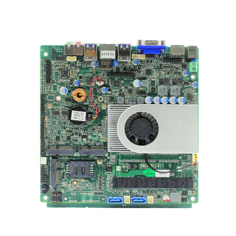Visione della macchina Cpu I3/i5/i7 di quarta generazione, acquisizione video, attrezzatura incorporata, scheda madre Mini Itx di controllo smart Gate