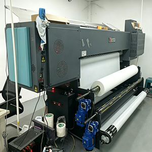 Imprimante à sublimation 8 têtes i3200 d'occasion Fedar FD5198E 1900 mm pour la production en série de vêtements de sport - Product Image 2