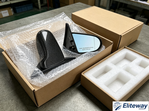 ฝาครอบกระจกมองหลังลายคาร์บอน ABS สำหรับ Honda Civic <span class=keywords><strong>EG</strong></span> EK <span class=keywords><strong>4</strong></span> ประตู ซีดาน JDM 1992-2000 ชุดแต่ง - Product Image 5