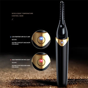 Vente en gros de recourbe-cils chauffant électrique portable personnalisé à rotation 360°, avec clip individuel en silicone USB pour rehaussement des cils - Product Image 3