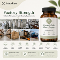 Capsules de bien-être pour femmes en marque blanche OEM avec vitamine C, soutien immunitaire, nutrition quotidienne, complément alimentaire, 72 unités