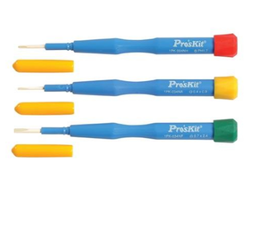 Pro'sKit <span class=keywords><strong>serie</strong></span> 1PK-034 cacciavite ceramico isolato di precisione per circuiti ad alta frequenza induttori parti SMD - Product Image 6