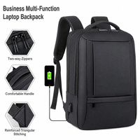 Mochila para Portátil, Personalizada, Resistente, para la Escuela, Universidad, Viajes, Antirrobo, Gran Capacidad, Impermeable, con Puerto USB