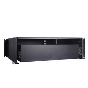 Tiroir de rack serveur 2U 3U verrouillable, armoire de stockage profonde, compatible profil de montage, acier SPCC, certifié CE, en stock - Product Image 1