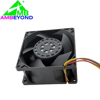 Ventilateur de refroidissement industriel 80 mm 12 V CC à commande de vitesse PWM 4 broches 8038, faible bruit, haute performance