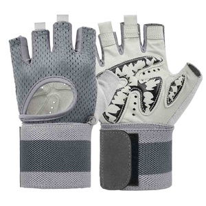 Guantes Deportivos MKAS de Alta Calidad, Transpirables, Antideslizantes, de Medio Dedo, con Soporte Ajustable para la Muñeca - Product Image 5