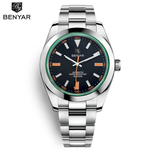 BENYAR BY-5176 Top Brand Mens Mechanical <b>Automatic</b> Watch Waterproof Men Business Watches Top Brand Men Clock Reloj Hombre - Product Image 2
