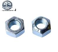 Écrous de fixation M3 - M36, galvanisés au zinc sur mesure, DIN980, tout métal, hexagonaux, coniques, autobloquants pour vélos, motos, écrous de blocage Stover