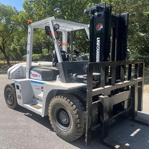 Montacargas Usado de Alta Calidad de 7 Toneladas, Diésel <span class=keywords><strong>TCM</strong></span> 70, 2 Etapas, 3 Etapas, <span class=keywords><strong>Manual</strong></span>, FD70 en Oferta, Montacargas <span class=keywords><strong>TCM</strong></span> - Product Image 5