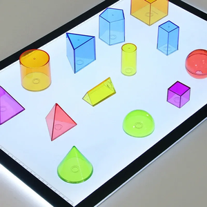 Herramientas sensoriales para el aula, luz LED interactiva, actividades de juego para niños y mesas de juego, Panel de luz LED ultrabrillante - Product Image 4