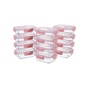 24-Piece Set of <strong>Small</strong> Glass Food Storage Containers With Lids Airtight <strong>Microwave</strong> and Dishwasher Safe Leakproof Bpa Free - Product Image 5