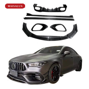 High Quality Car Parts <strong>Bodykit</strong> CLA45 Style for Benz <strong>CLA</strong> Class W118 <strong>Bodykit</strong> with Side Skirts Rear Diffuser - Product Image 6