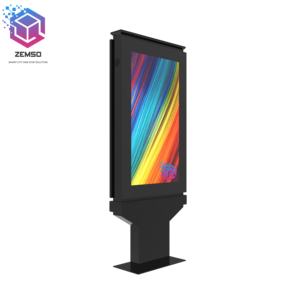 Écran tactile extérieur pour menu drive-thru, support au sol, lecteur d'affichage numérique LCD Android pour publicité - Product Image 4