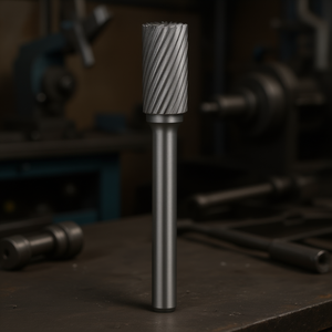 Cortador Rotatorio de Corte Simple Fervi con Vástago de 1/4 de Pulgada para Fresado de Metal - Product Image 3