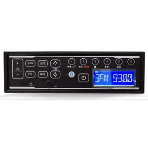 DAB + HIDAKA 12V 24V 1 DIN M505 autoradio Bluetooth USB AUX FM Radio MP3 haut-parleur lecteur de pelle Radio