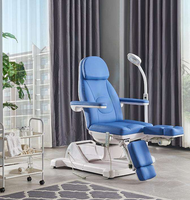 Lit de massage électrique à 5 moteurs avec fonction de rotation, fauteuil de pédicure, mobilier de salon, lit de beauté électrique pour centre de podologie - Vente chaude