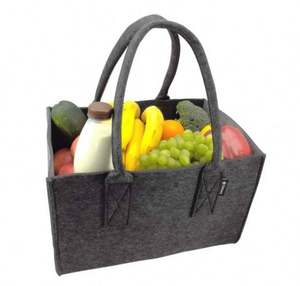 Sac en feutre sac fourre-tout en feutre pour femmes sacs à main en feutre de laine pour femmes sac à provisions en feutre - Product Image 5