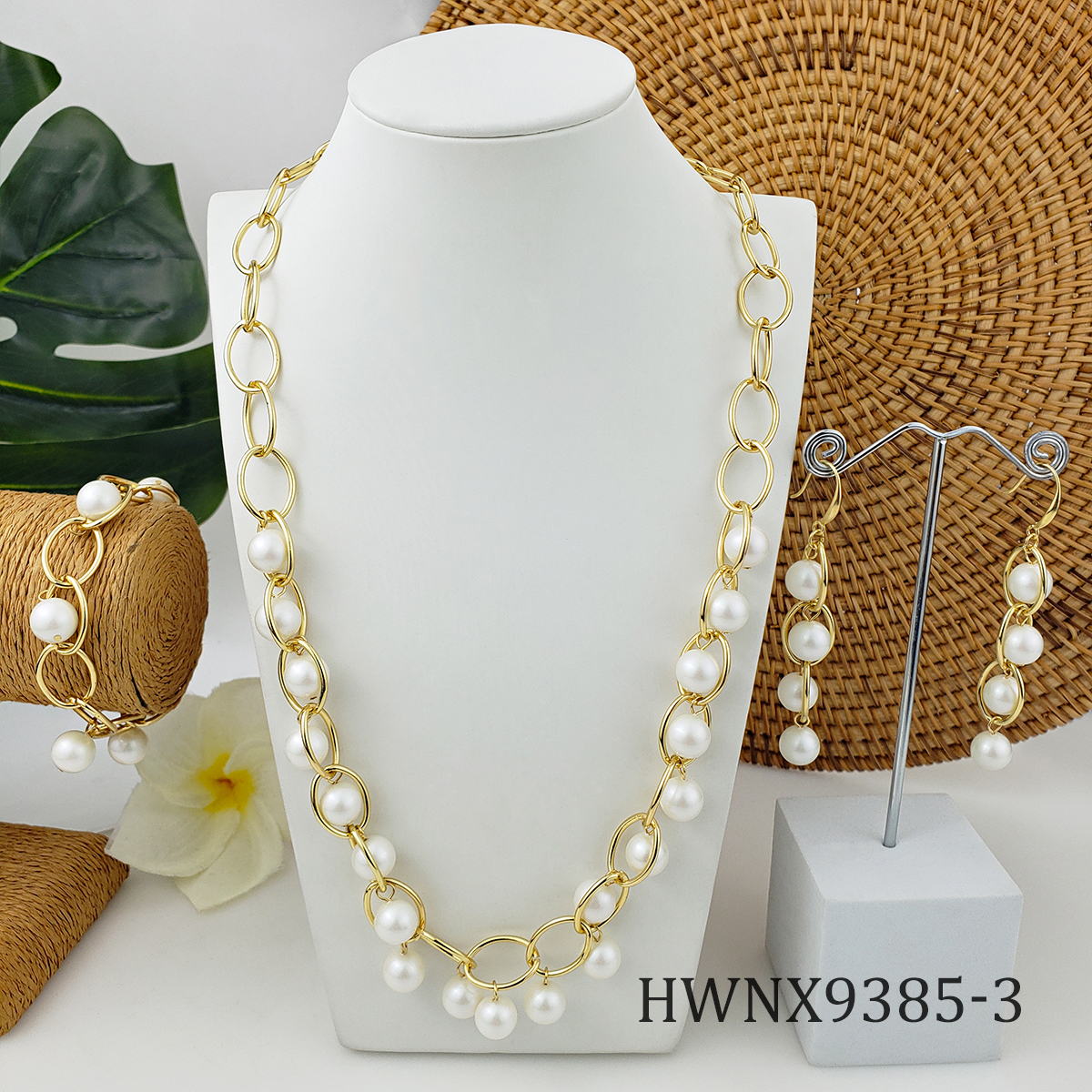 Сшаоон Новый screwy Подвесные серьги с подвеской в форме сердца с цветочной Гравировкой В гавайском стиле ювелирные украшения с жемчужинами из 14-каратного золота с покрытием ожерелье для женщин и девочек