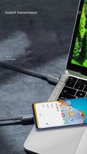 Cable de Carga Rápida <span class=keywords><strong>3</strong></span> en <span class=keywords><strong>1</strong></span> con Logotipo Personalizado, Cable <span class=keywords><strong>USB</strong></span> Tipo C de 100W para Accesorios Móviles Android - Product Image 6