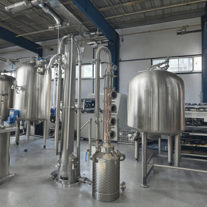 Nhỏ gọn nhà dựa trên tháp chưng cất bộ máy mới bơm Maker Đồng <span class=keywords><strong>Whisky</strong></span> Gin Vodka Brandy - Product Image 4
