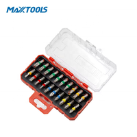 Jeu de 20 embouts de visseuse à chocs en acier S2, embouts magnétiques hexagonaux de 1/4 pouce, accessoires pour outils électriques pour la réparation de perceuses